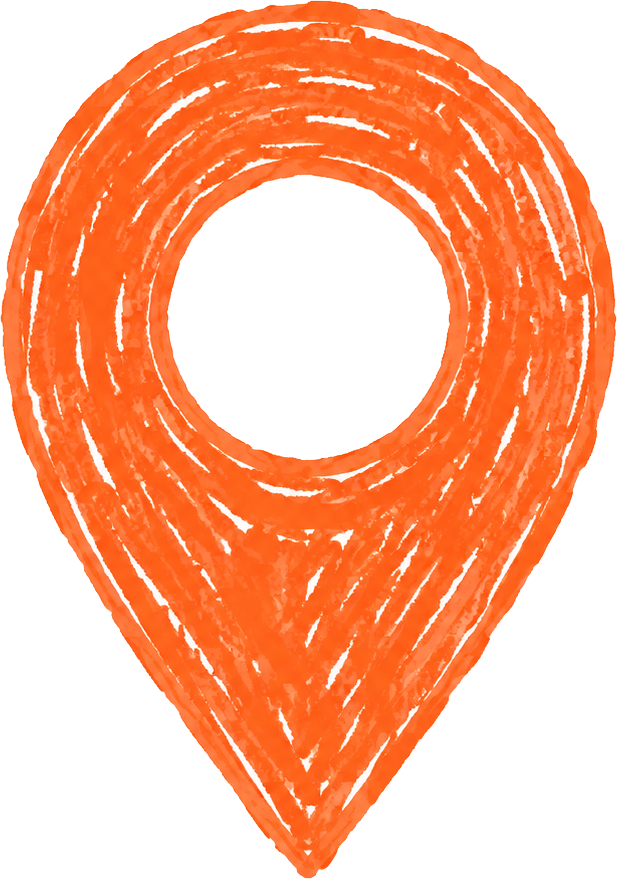 Location Pin Orange