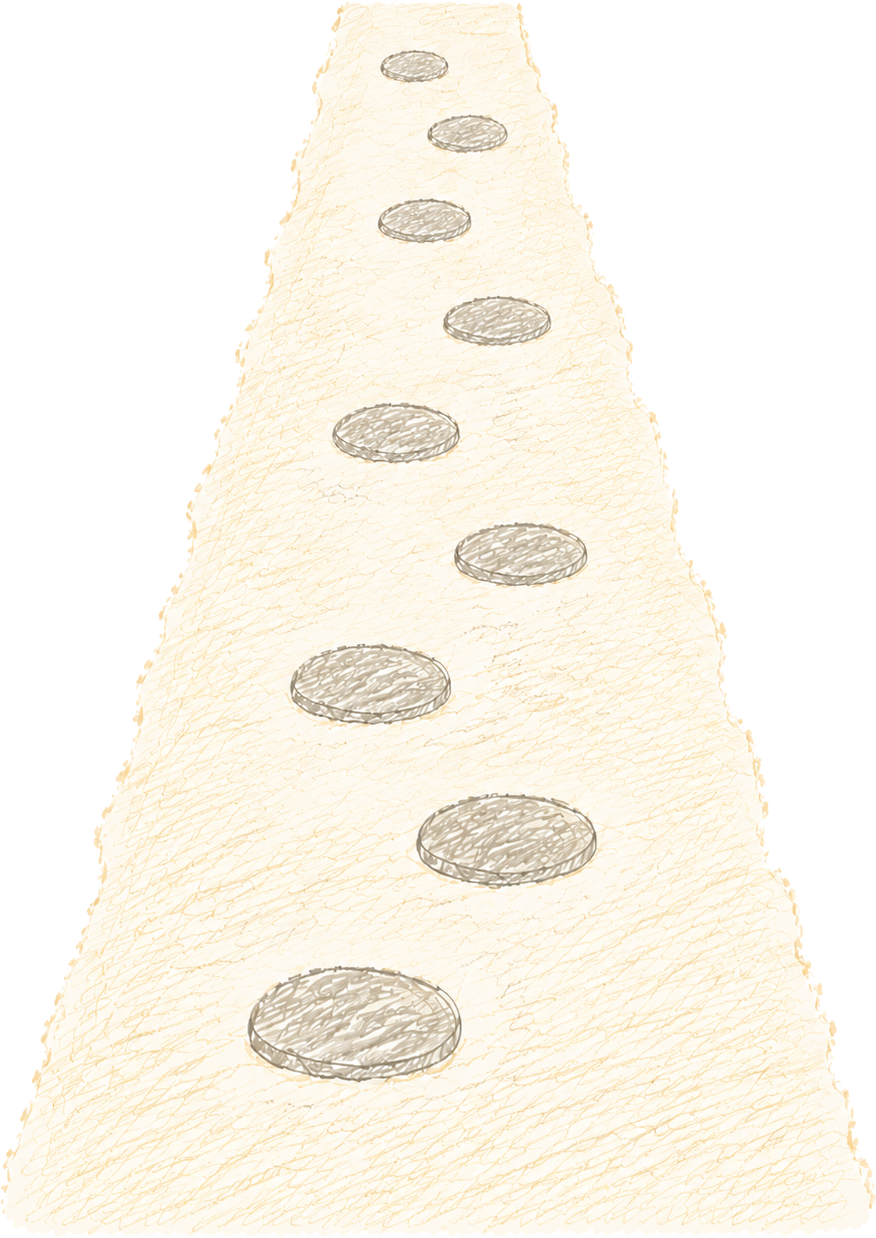 Hand-drawn Pathway