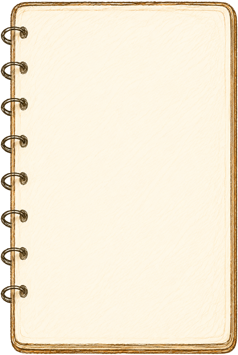 RSVP Notebook Frame