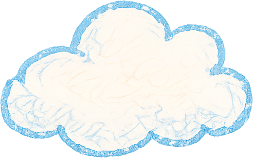 Cloud Beside Bride