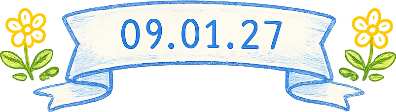 Date Ribbon 09.01.27